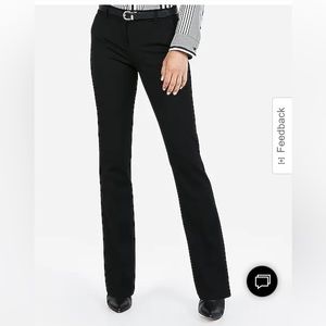 EXPRESS Columnist Pants. Black. Size 6 Long.